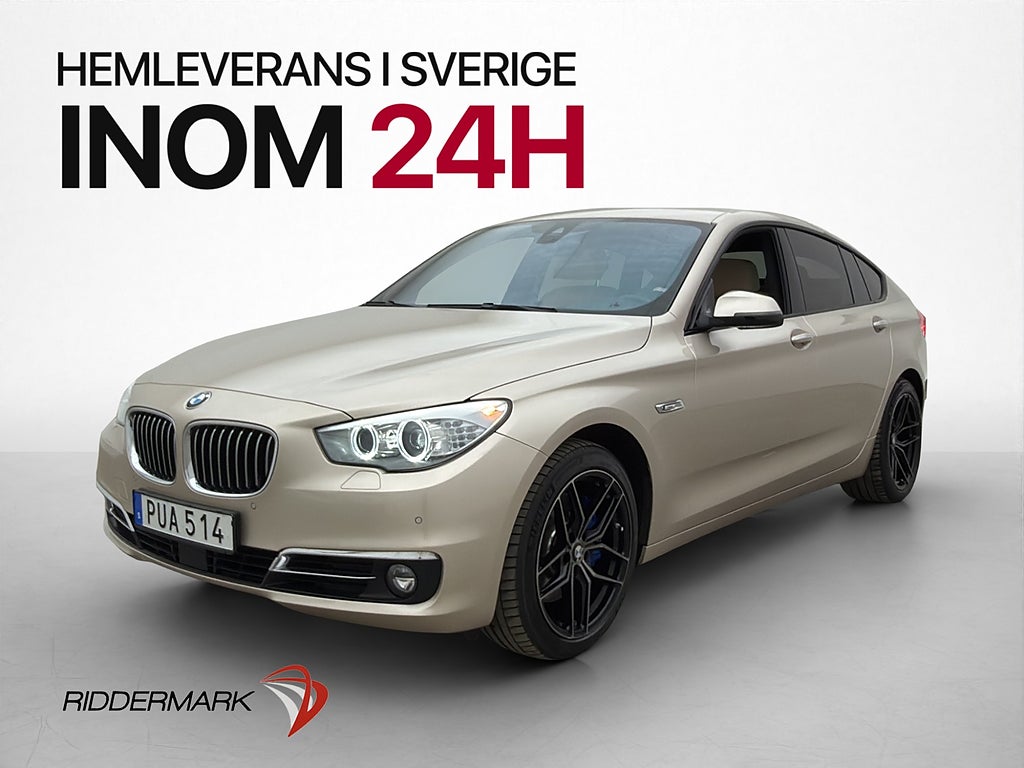 BMW 530 d xDrive Gran Turismo Skinn Drag Kamera Värmare HiFi