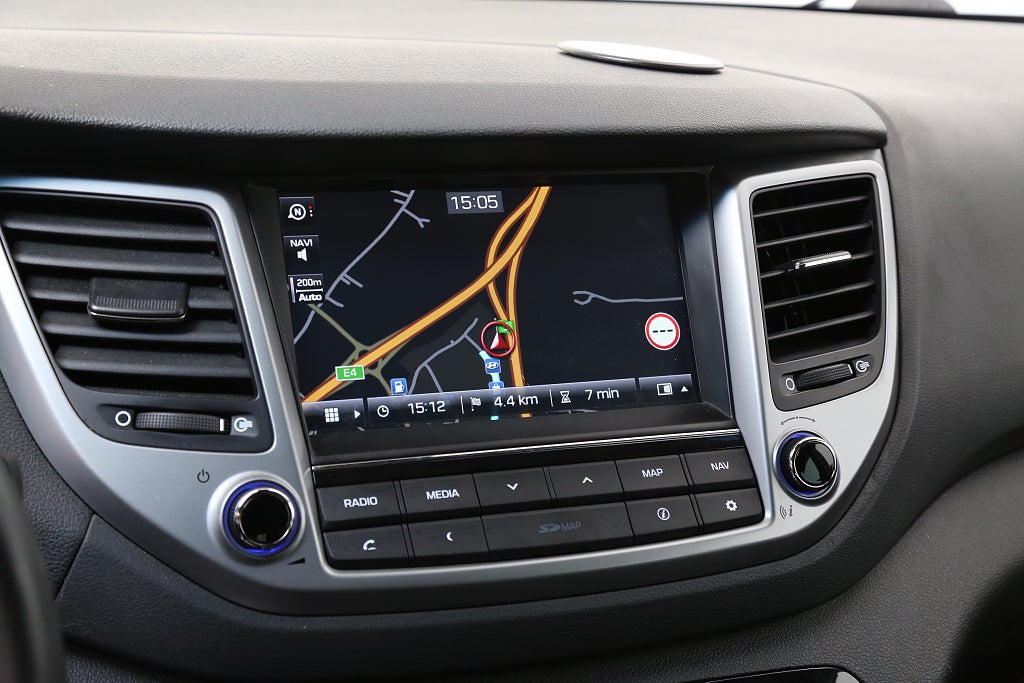 Hyundai Tucson 1,6 T-GDI Premium AWD Aut Pano Skinn 1ägare Motorv Drag 2018