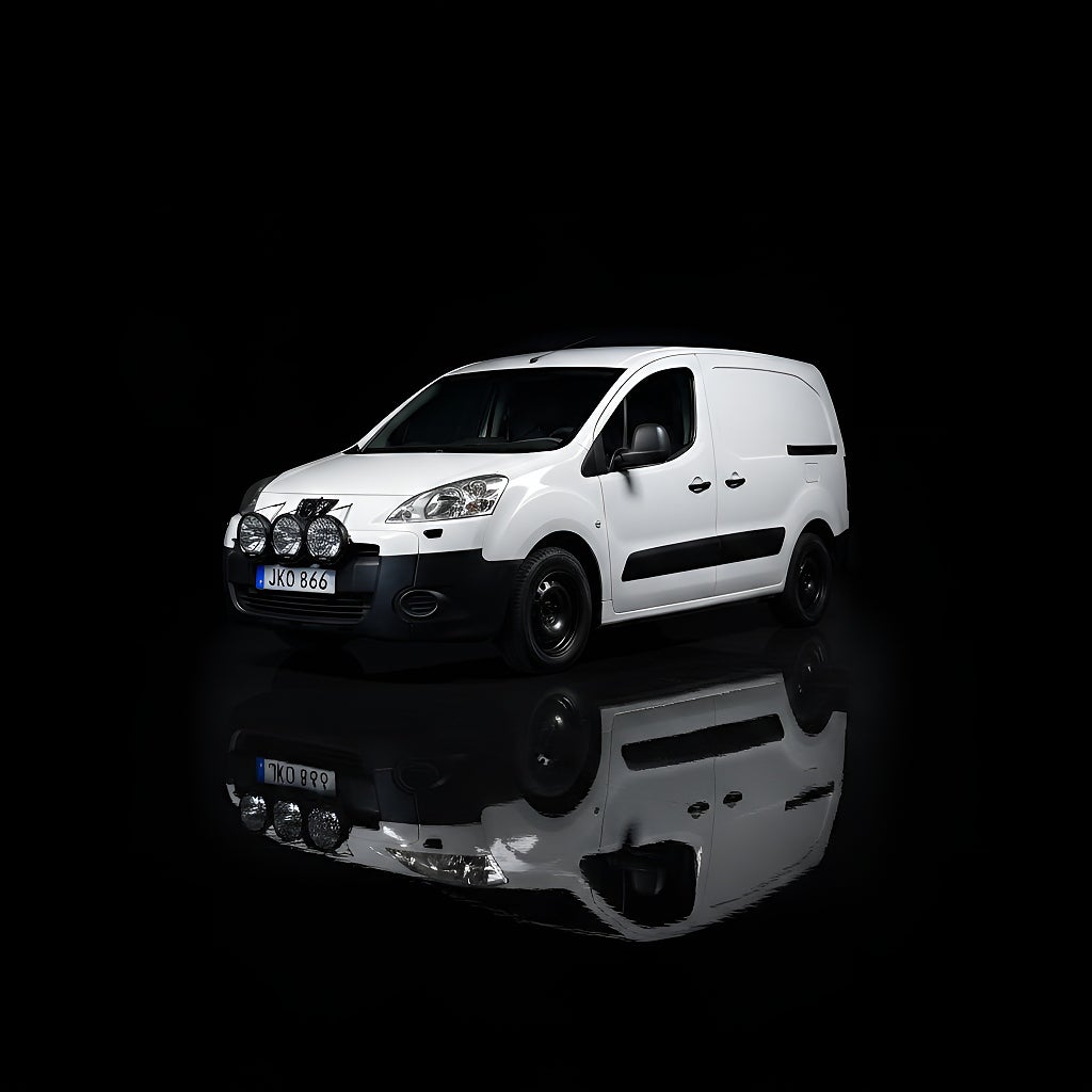 Peugeot Partner Utökad Last 1.6 HDi Dubblaskjutdörrar Ny Kamrem LÅNG