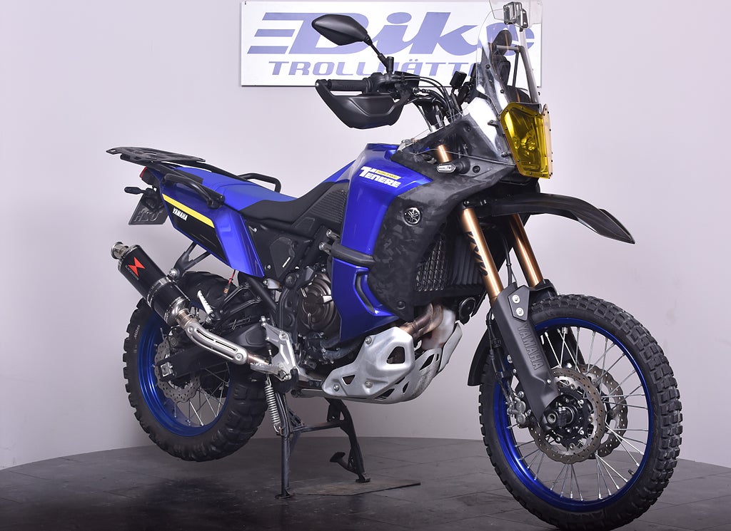 Yamaha TENERE 700 WORLD RAID SE UTRUSTNING!
