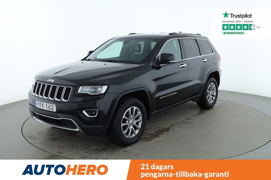Jeep Grand Cherokee 3.0 CRD Limited AWD / Dragkrok, Backkam...