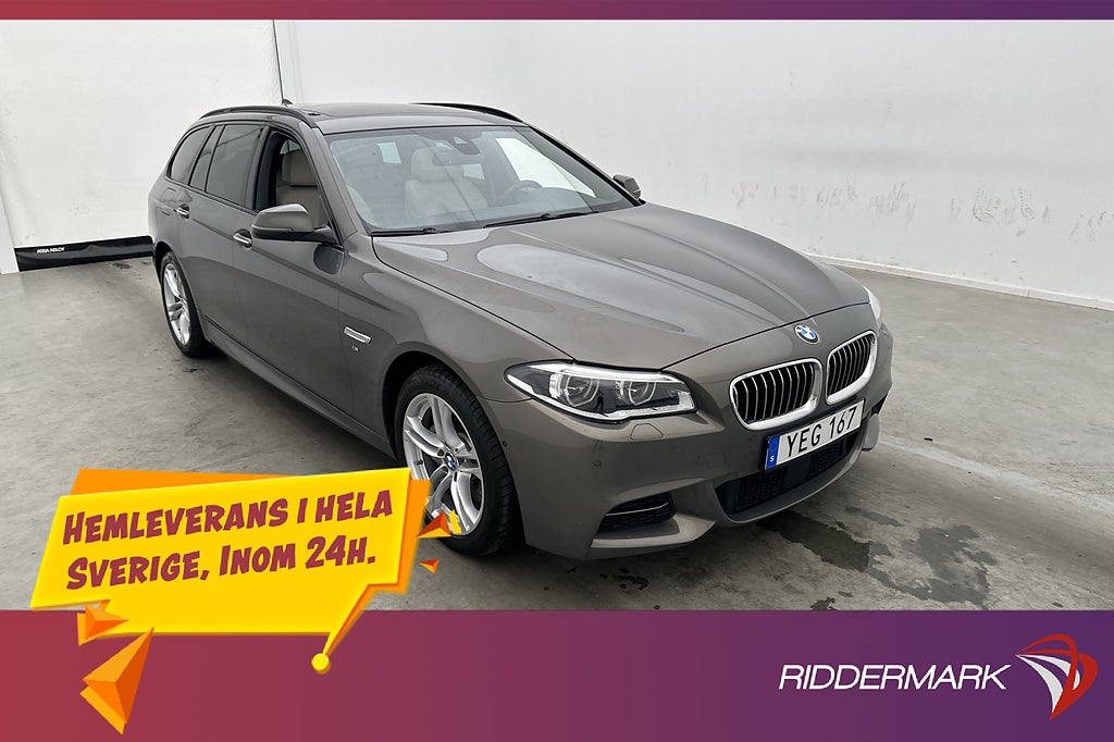 BMW 530 D xDrive M Sport Pano H/K 4-Zon Kamera HuD Skinn