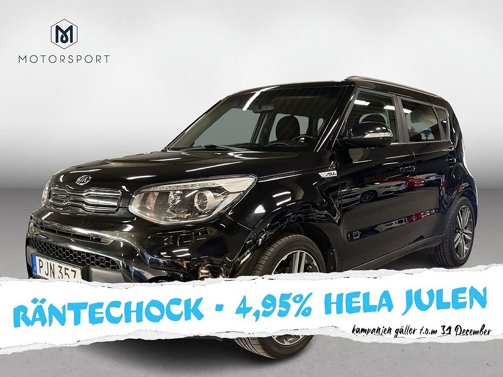 Kia Soul 1.6 CRDi Aut Backkamera Rattvärme 