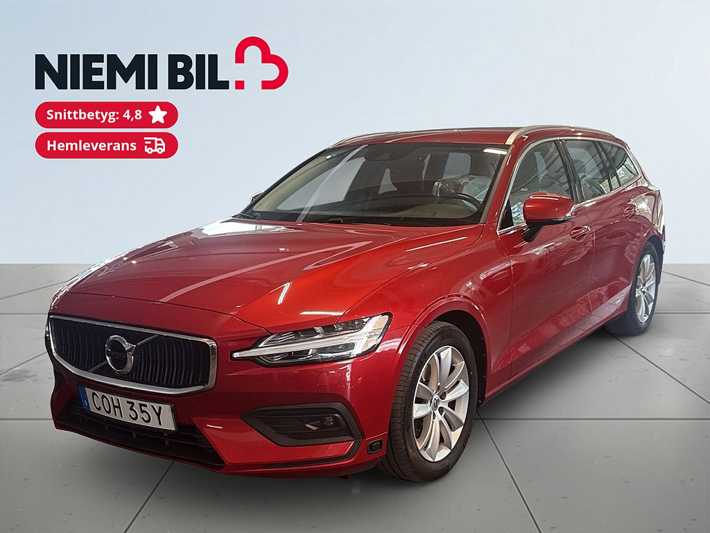 Volvo V60 D4 AWD Aut Momentum Adv Kamera/Drag/BLIS/Pvärm/MoK/Psen