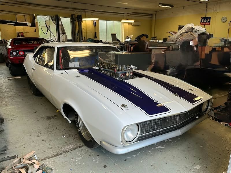 Chevrolet Camaro Racechassi för den gasglade Finans från 1500:-/mån
