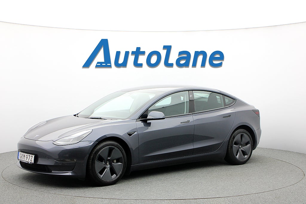 Tesla Model 3 Long Range AWD, Pano, WLTP 614km, 498hk