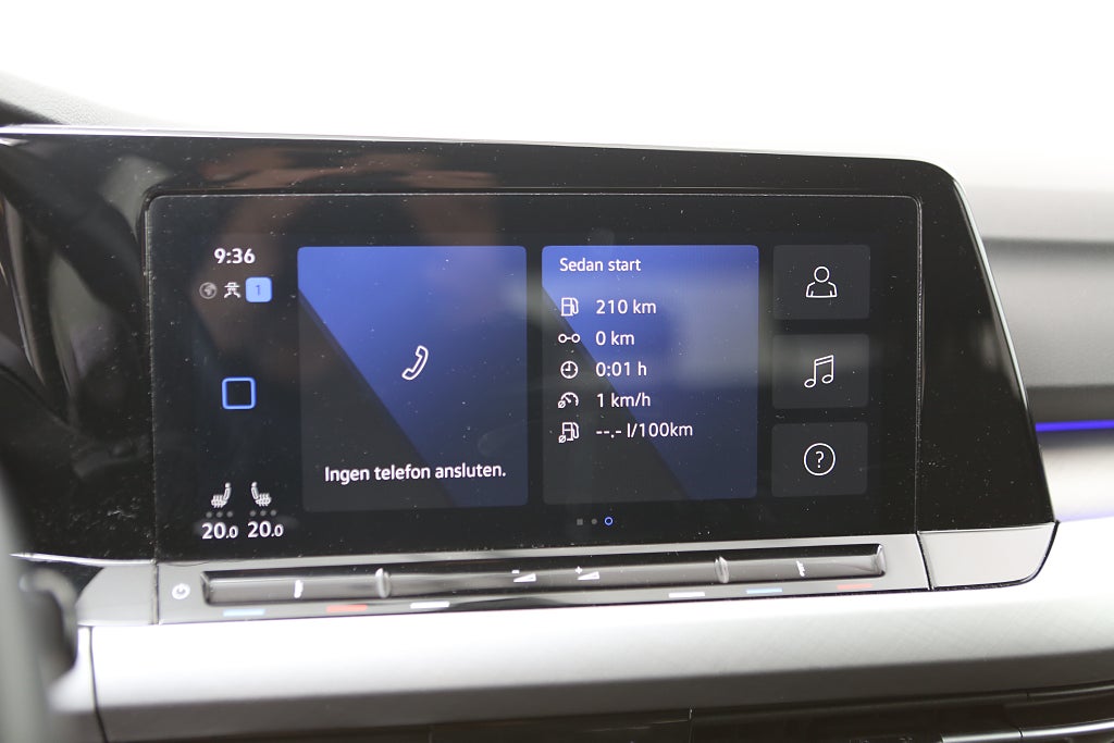 Volkswagen Golf 1,0 TSI 110HK P-Värmare Dragkrok Kamera 2022