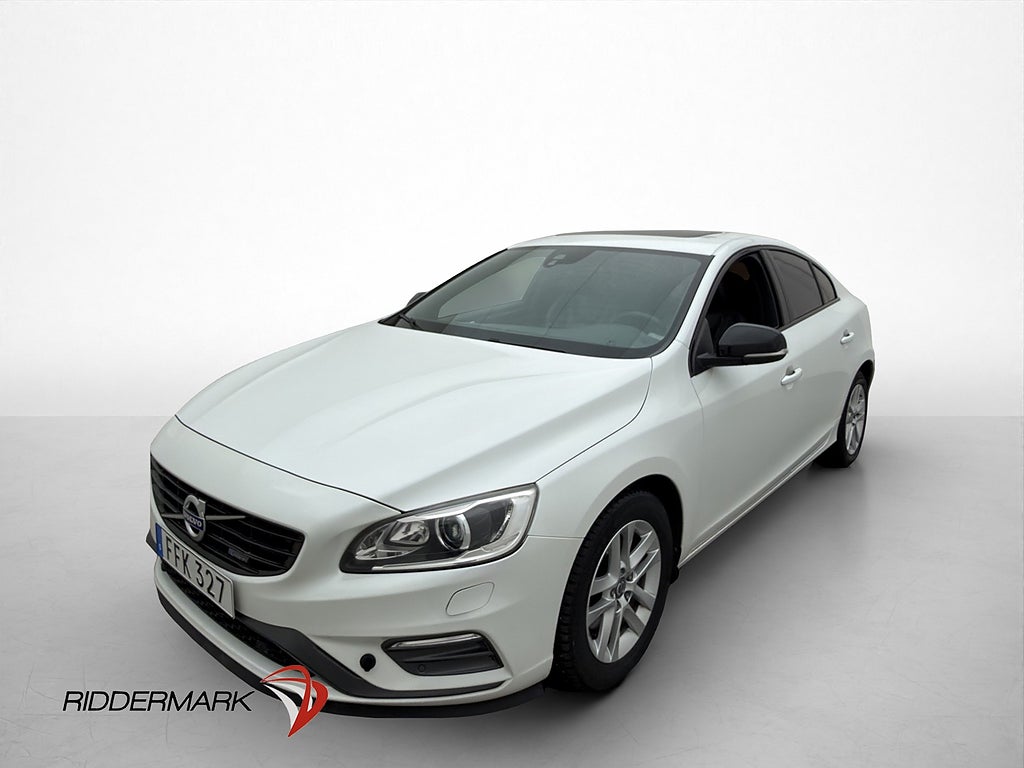 Volvo S60 D5 215hk R-Design Taklucka D-Värmare Skinn Navi
