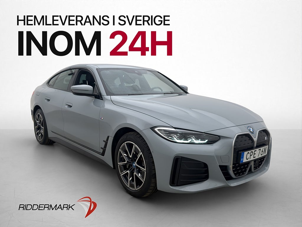 BMW i4 eDrive40 Gran Coupé 83.9 kWh M Sport Widescreen MOMS