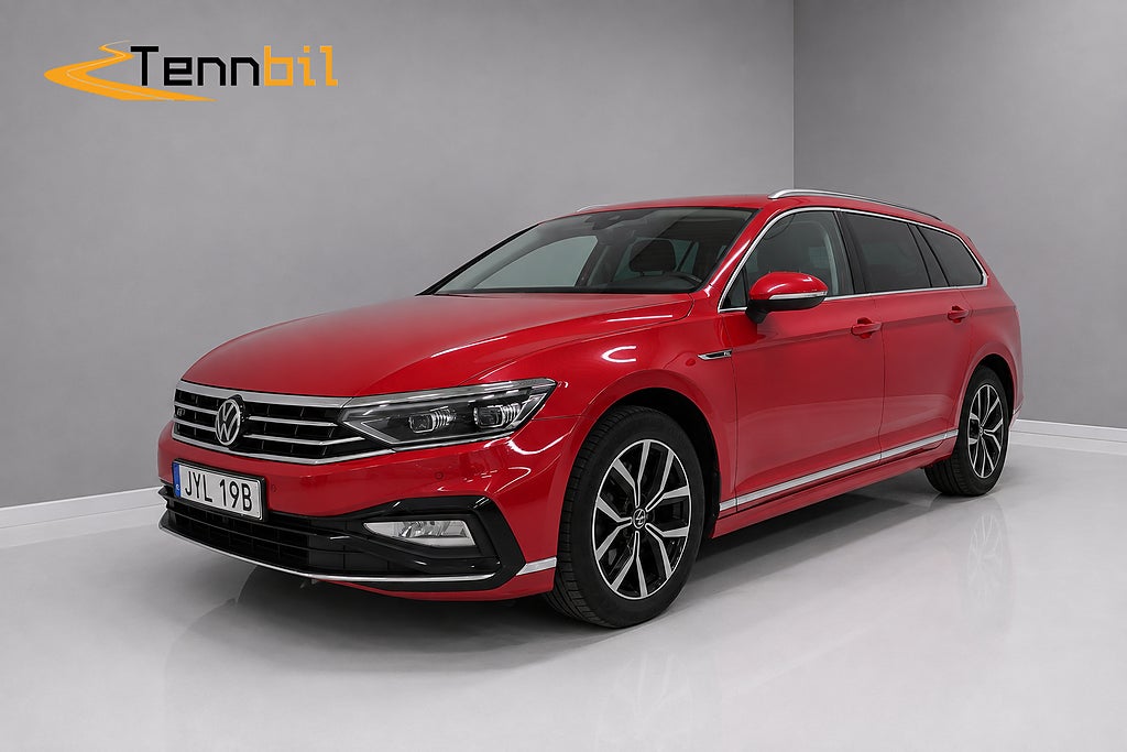 Volkswagen Passat R-line 2.0 TDI  GT Adap-F Drag IQ-Light D-värme MOMS