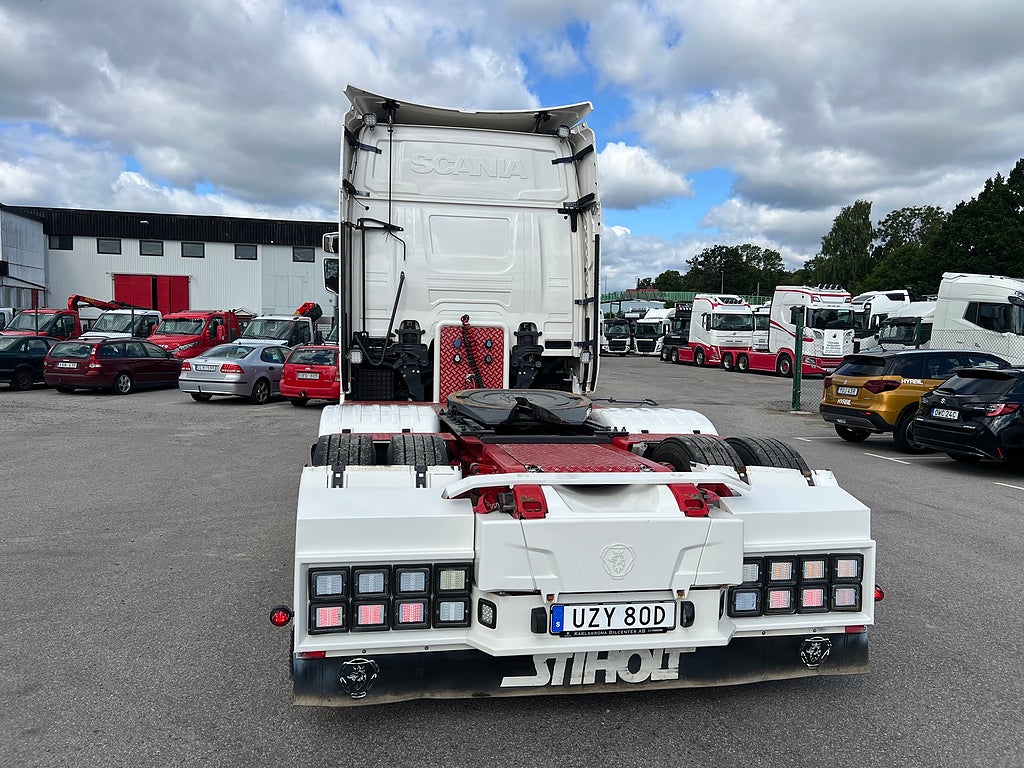 Scania R500 6x2 Dragbil Retarder, Klädd hytt, Full Boggie