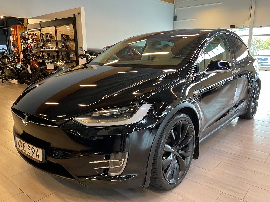 Tesla Model X Standard Range 333hk AWD Dragkrok S&V-Hjul