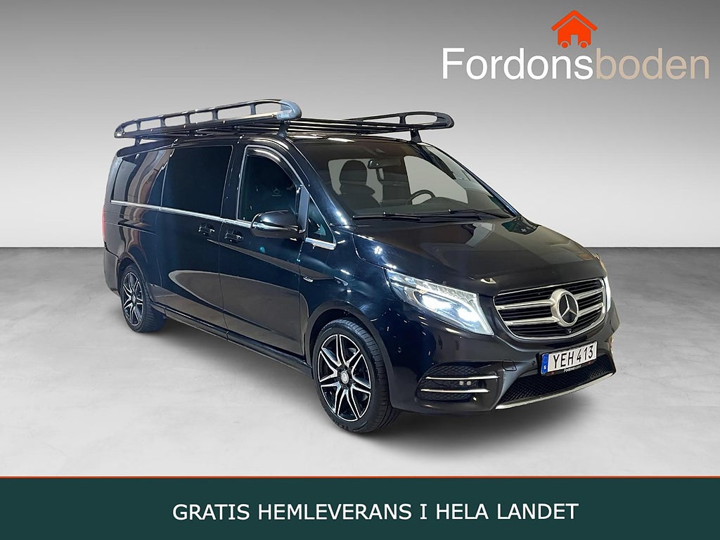 Mercedes-Benz V 250d 4MATIC AMG Burmester Dvärm Kyl Kamera BLIS Drag