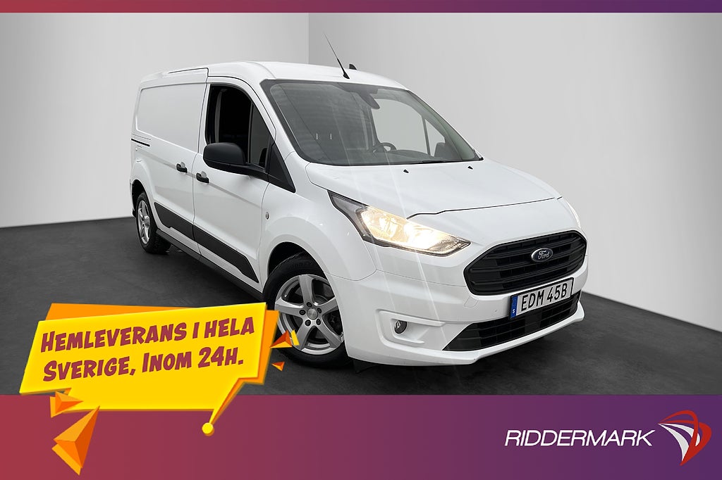Ford Transit Connect LWB 1.5 3-Sits Värm Kamera 2xDörr Lång