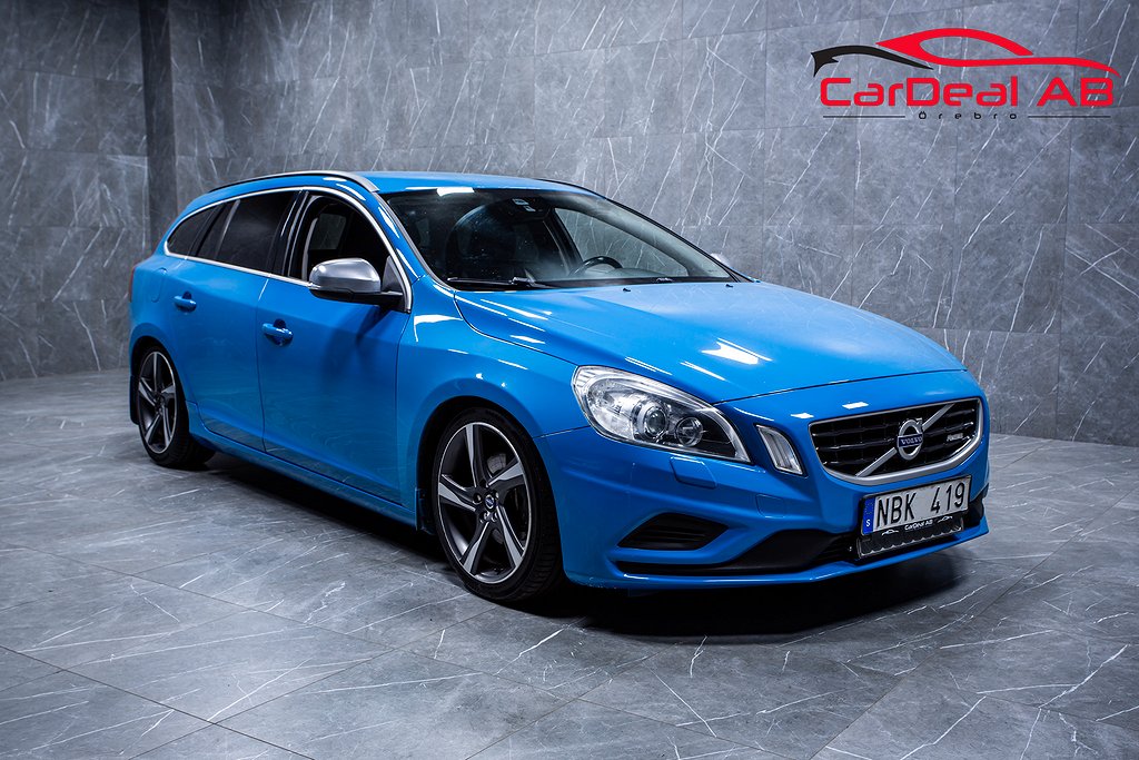 Volvo V60 T3 150HK R-Design Värmare LED-ramp Skinn Drag VOC