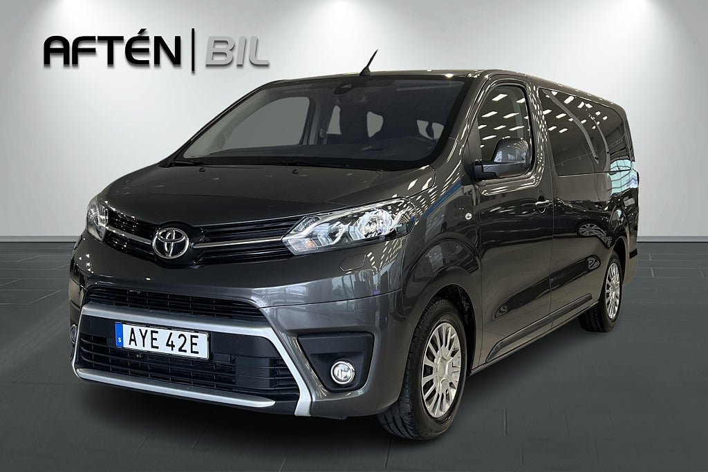 Toyota Proace Verso 2.0 D-4D 9-sits Lång / KROK / HEAD UP / P-SENSOR