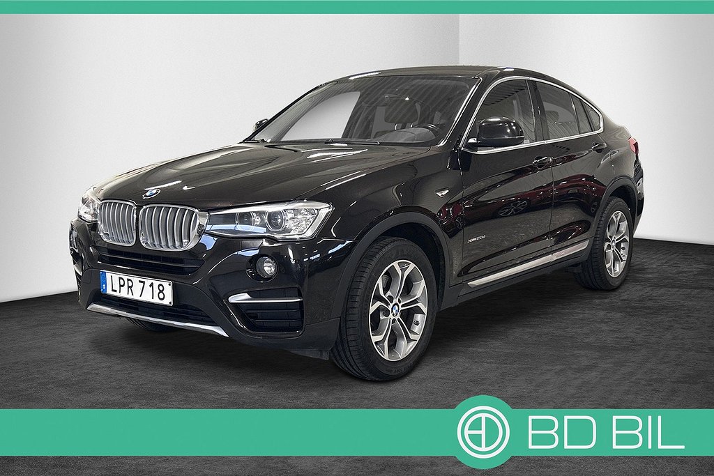 BMW X4 xDrive20d X-LINE SKINN SV-SÅLD