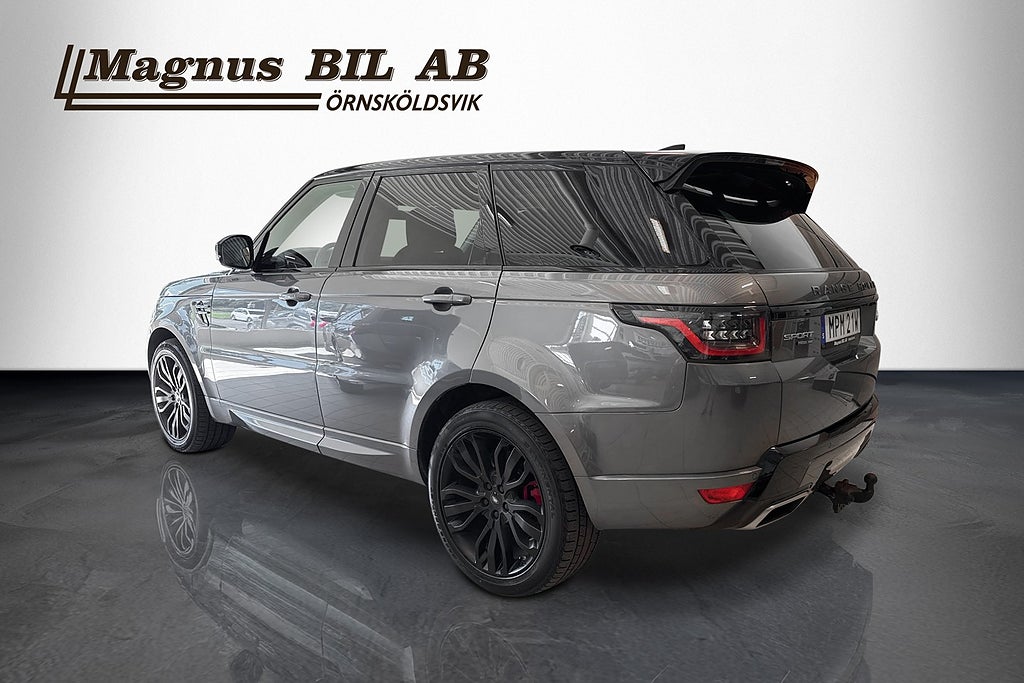 Land Rover Range Rover Sport P400e HSE Drag Värmare Meridian Pano HUD Sov Hjul miniatyr 6