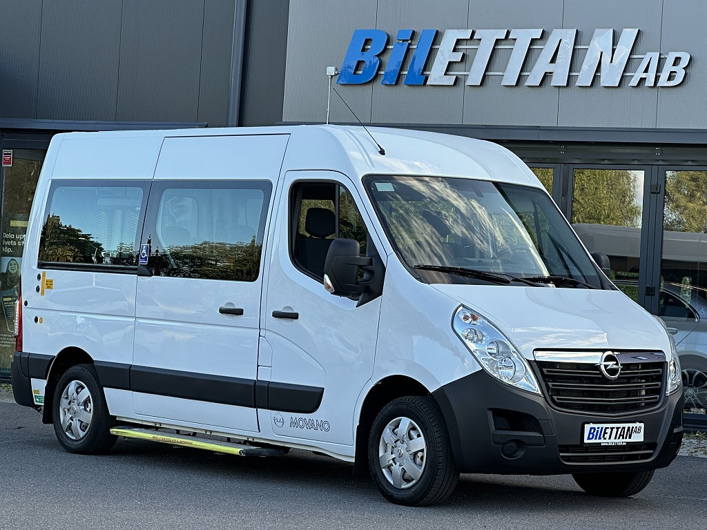 Opel Movano Kombi 2.3 CDTI Euro 6|9sits|Handikappanpassad