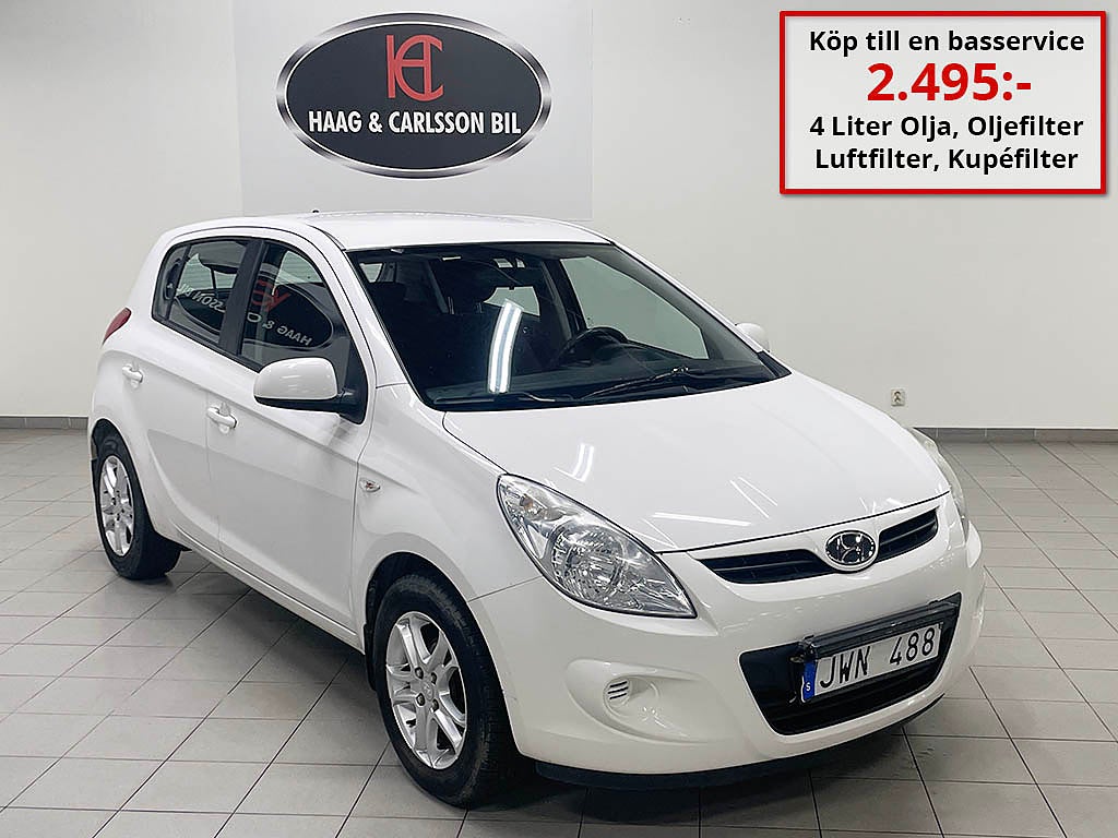 Hyundai i20 5-dörrar 1.2 77hk