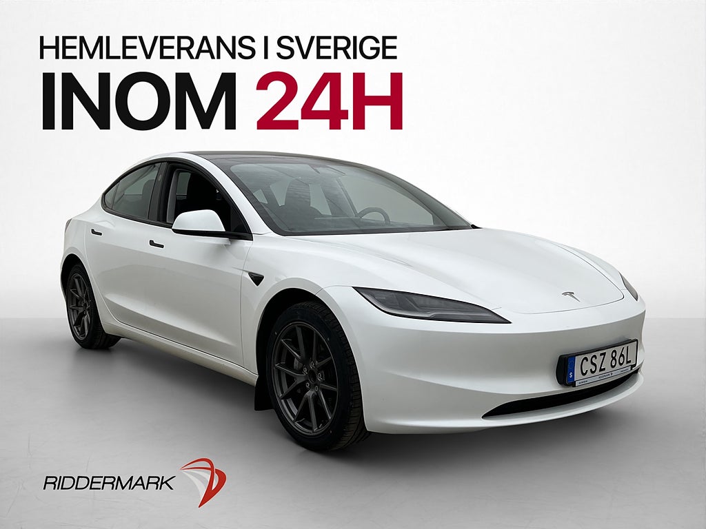 Tesla Model 3 Standard Range Autopilot Skärm bak MOMS