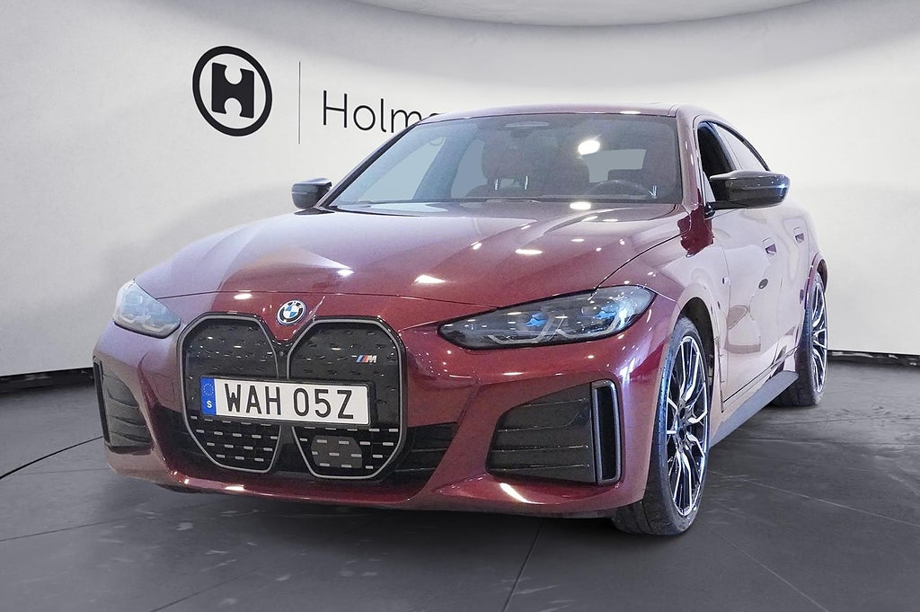 BMW i4 M50 xDrive Gran Coupé Coupé, 544hk, M-Sport Pro, Glastaklucka,