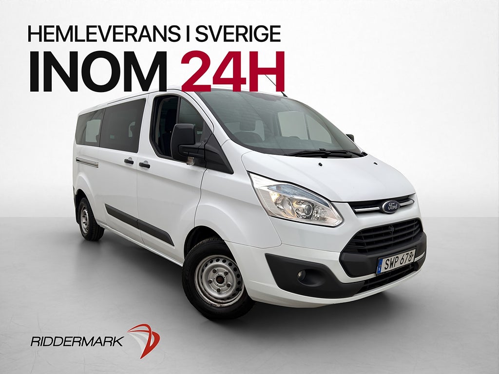 Ford Transit Custom Kombi L2 Värmare Drag Farthållare 9-Sits