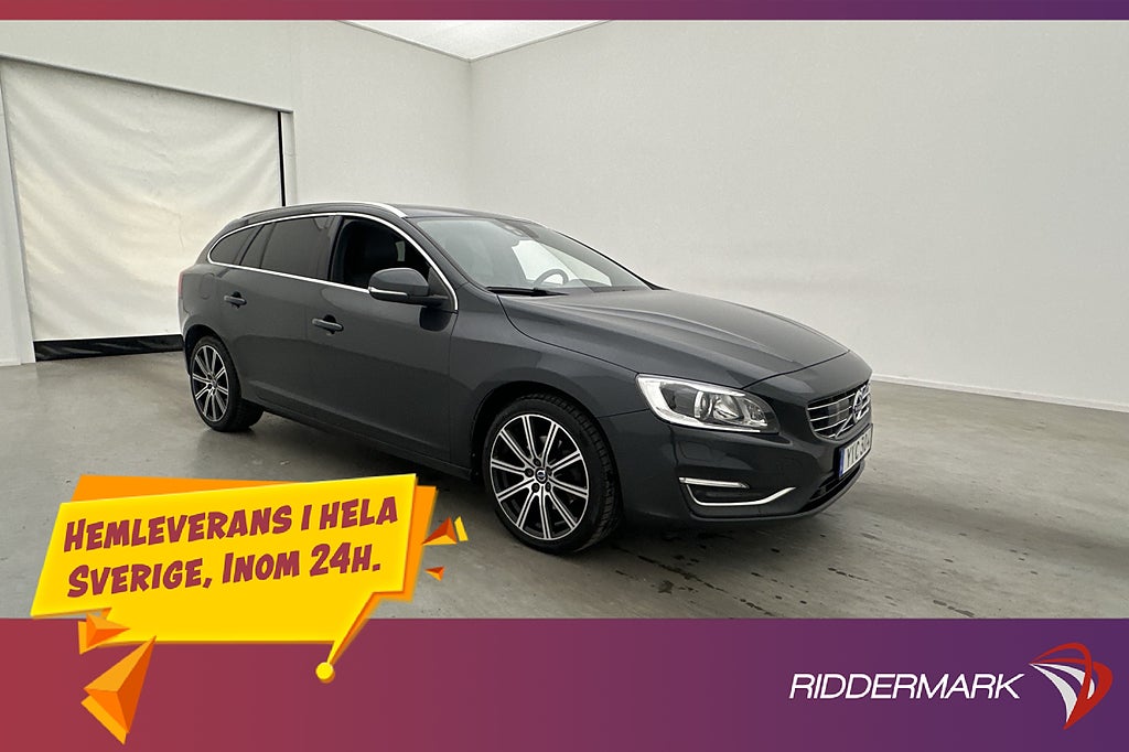 Volvo V60 D4 190hk Summum Värmare VOC Skinn Ny-Kamrem