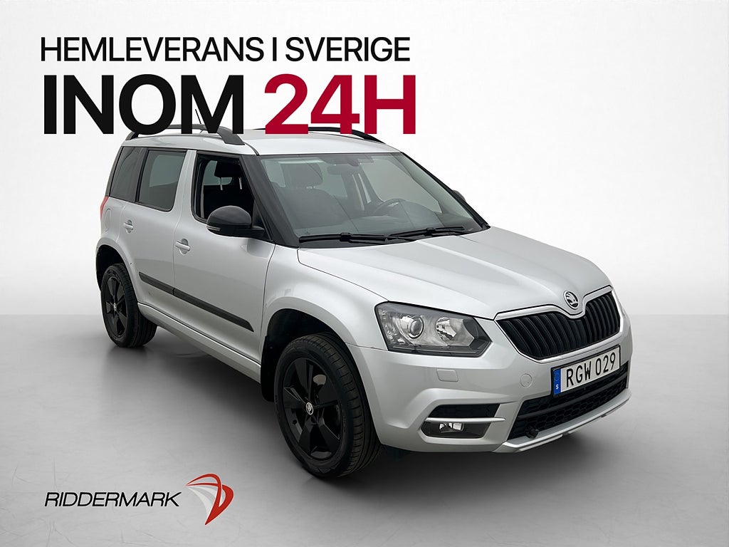 Skoda Yeti 1.2 TSI 110hk B-Kamera Drag Carplay