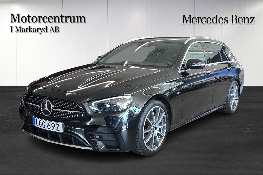 Mercedes-Benz E 220 d AMG/Premiumpaket/Dragkrok/360-Kamera