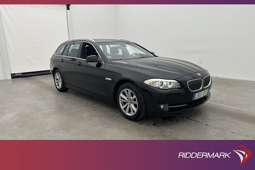 BMW 520 d Touring 184hk Panorama Navi Kamera Skinn Välservad