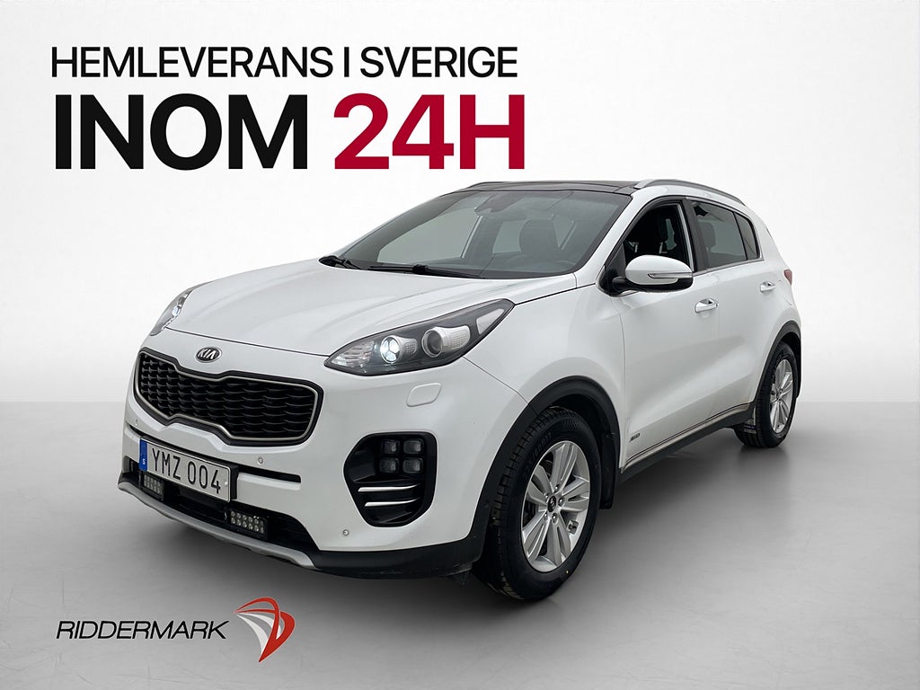 Kia Sportage 2.0 CRDi AWD GT-Line Värmare Pano JBL Navi Drag