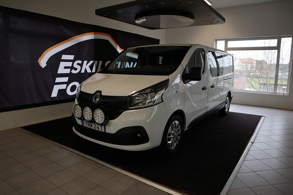 Renault trafic Crew/Skåp 6-sits 2.9t 1.6 dCi 145hk Värm,Drag