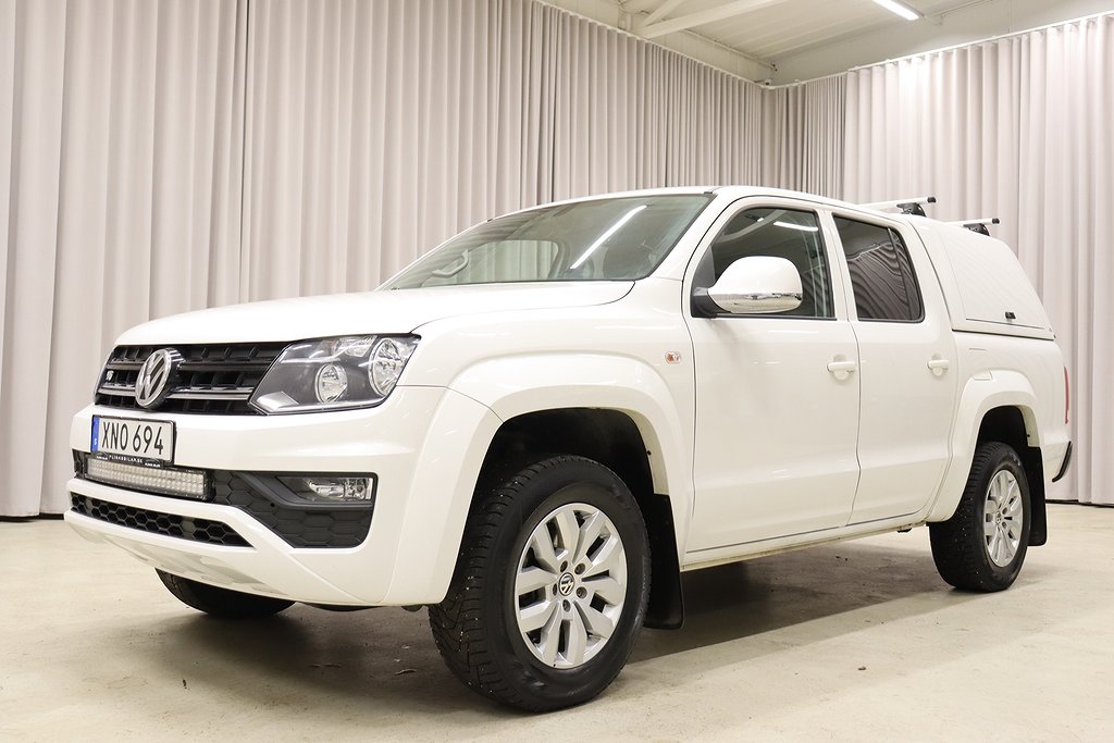 Volkswagen Amarok V6 204HK Automat Kåpa Drag Värmare Släde