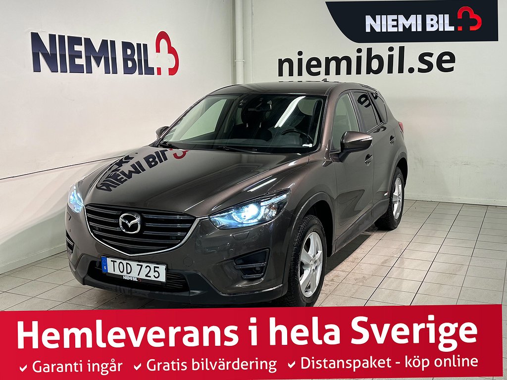 Mazda CX-5 2.2 SKYACTIV-D AWD Drag MoK Navi Psens S/V-hjul