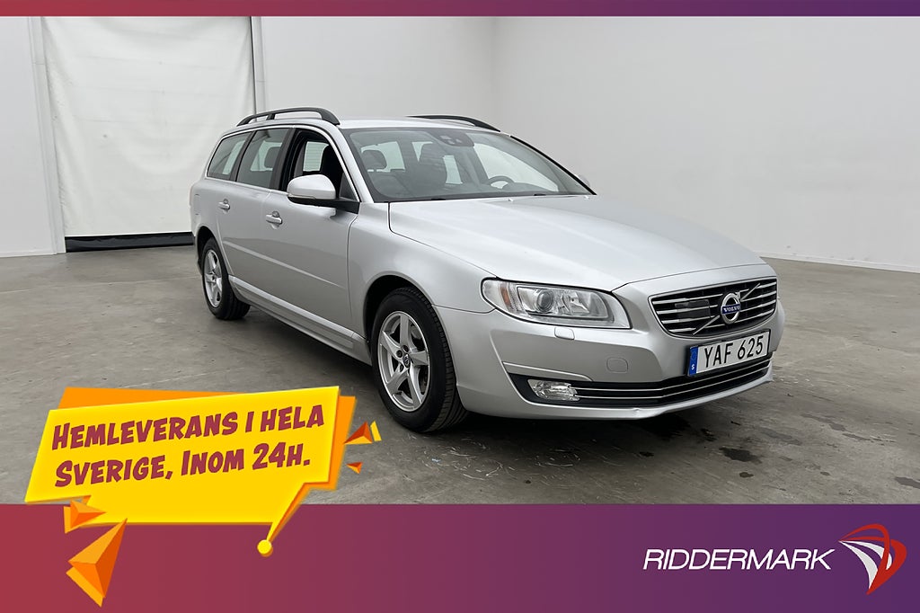 Volvo V70 D4 Classic Momentum Värmare Halvskinn Adap-fart