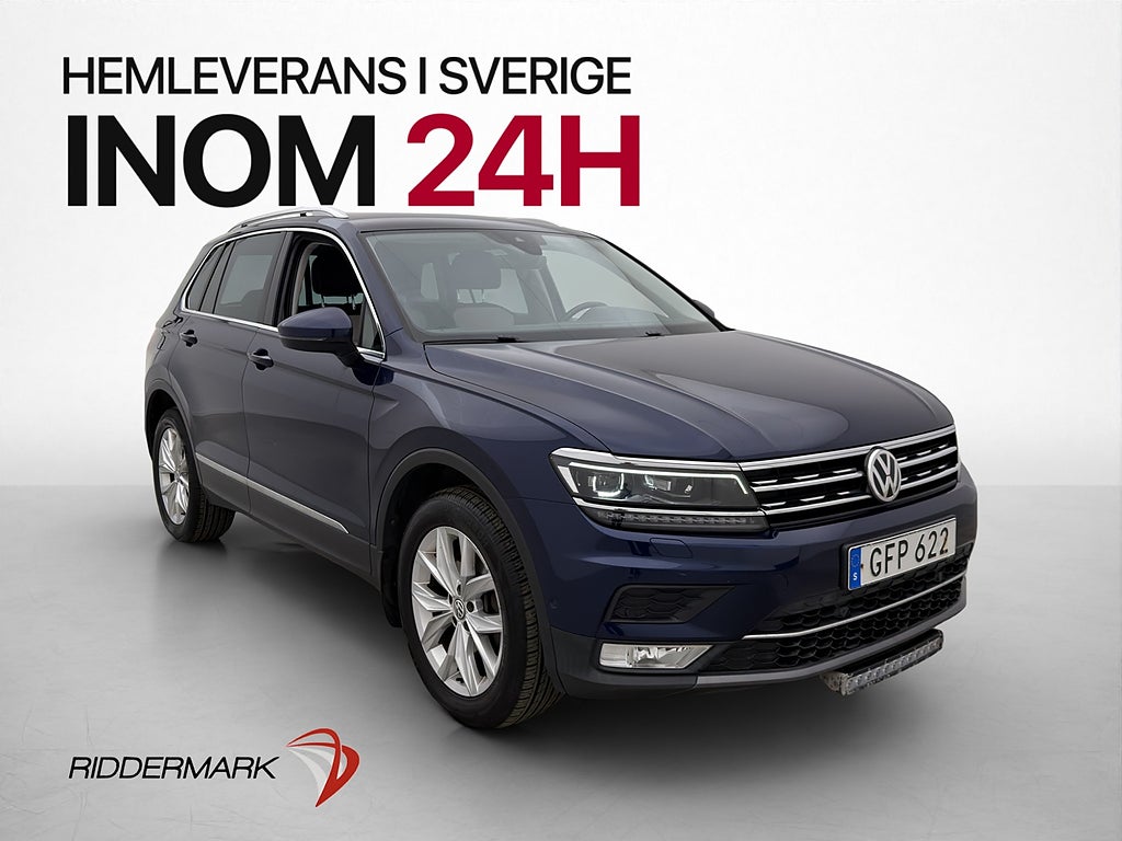 Volkswagen Tiguan TDI 4M GT Cockpit Värmare Kamera Dragkrok