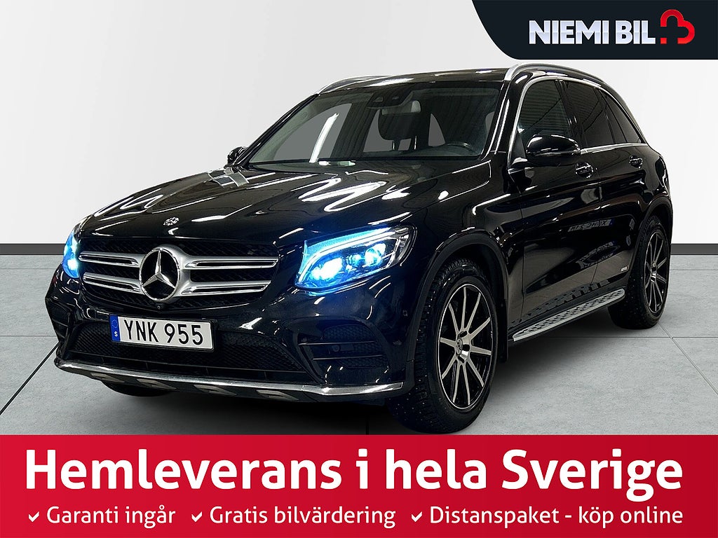 Mercedes-Benz GLC 220 d 4MATIC AMG 360/Pano/Burmester-Ljud/Drag/Läder/SoV