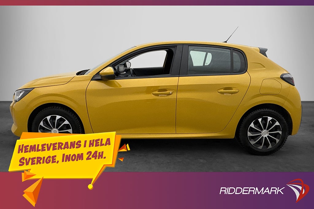 Peugeot 208 1.2 PureTech 100hk CarPlay Skyltigenkänning