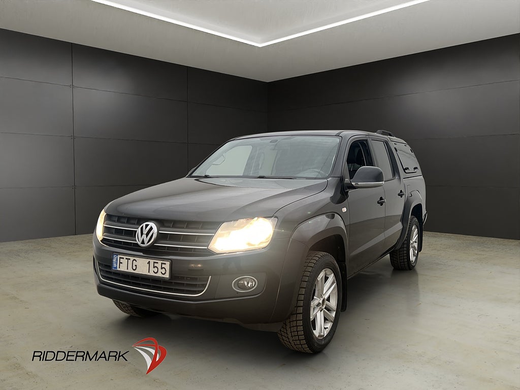 Volkswagen Amarok 2.0TDI 4M Ny-Kamrem Värmare Kåpa Dragkrok