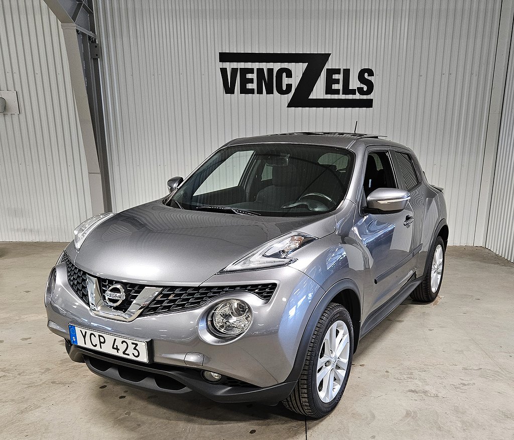 Nissan Juke 1.6 XTRONIC Acenta Aut Kamera Panorama GPS Fin