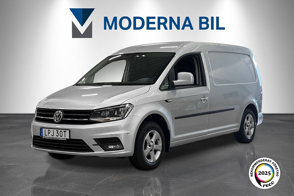 Volkswagen Caddy Maxi 2.0 TDI 102hk Aut Lång Drag B-kam D-värm V-inredd