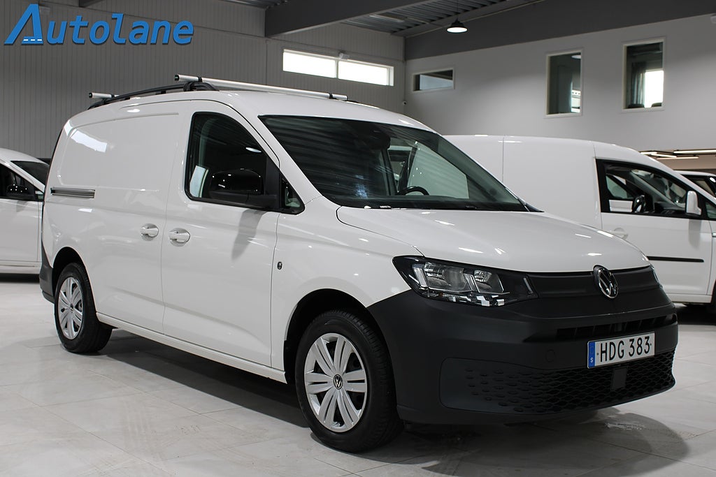Volkswagen Caddy Maxi Cargo 2.0 TDI BMT Inredning,Värmare,Dragkrok,CarPlay