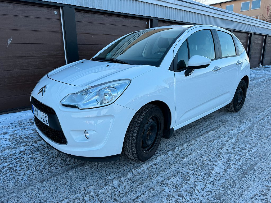 Citroën C3 1.4 HDi Euro 5/NYBESIKTIGAD/2 ÄGARE/LÅGMIL