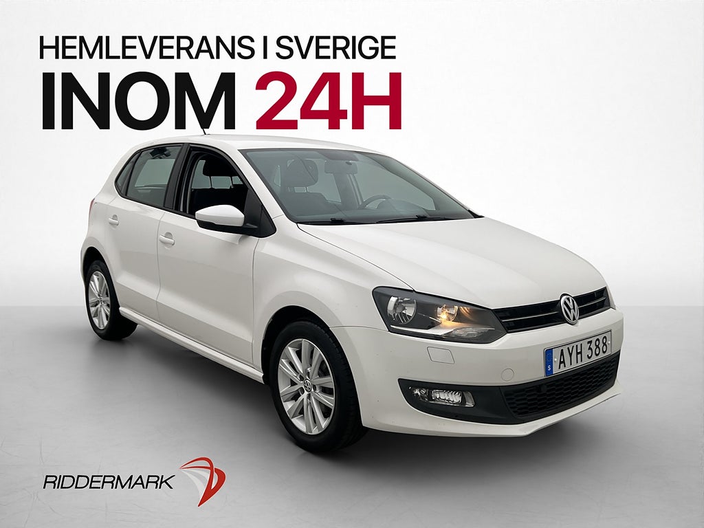 Volkswagen Polo 1.4 MPI 86hk Masters Värmare AC Bluetooth