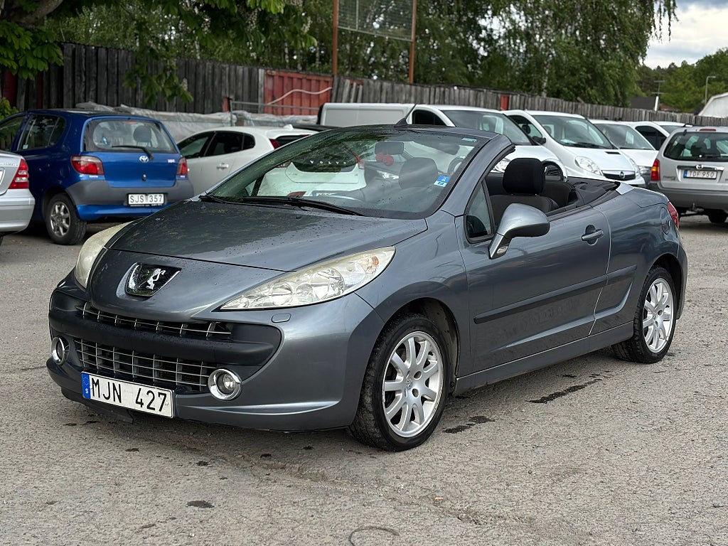 Peugeot 207 CC 1.6 VTi Euro 4 Ny besiktigad