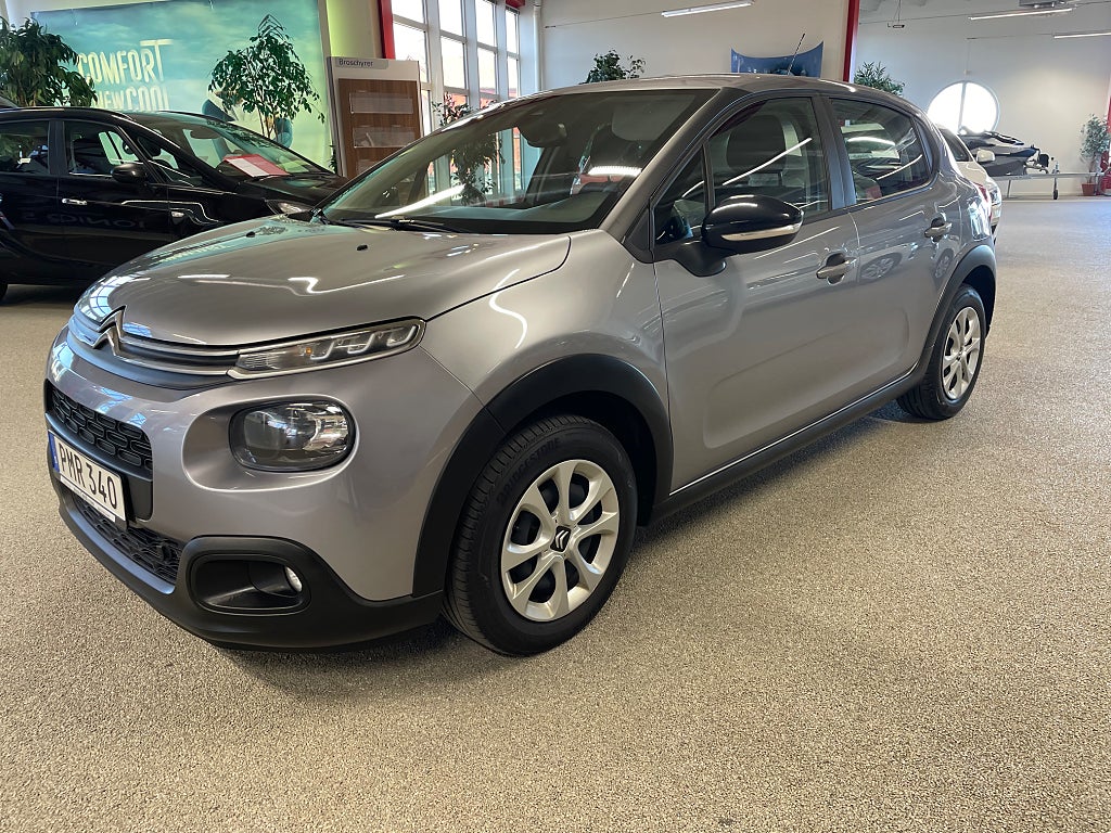 Citroën C3 1.2 PureTech 82 Euro 6 värmare, ny kamrem 