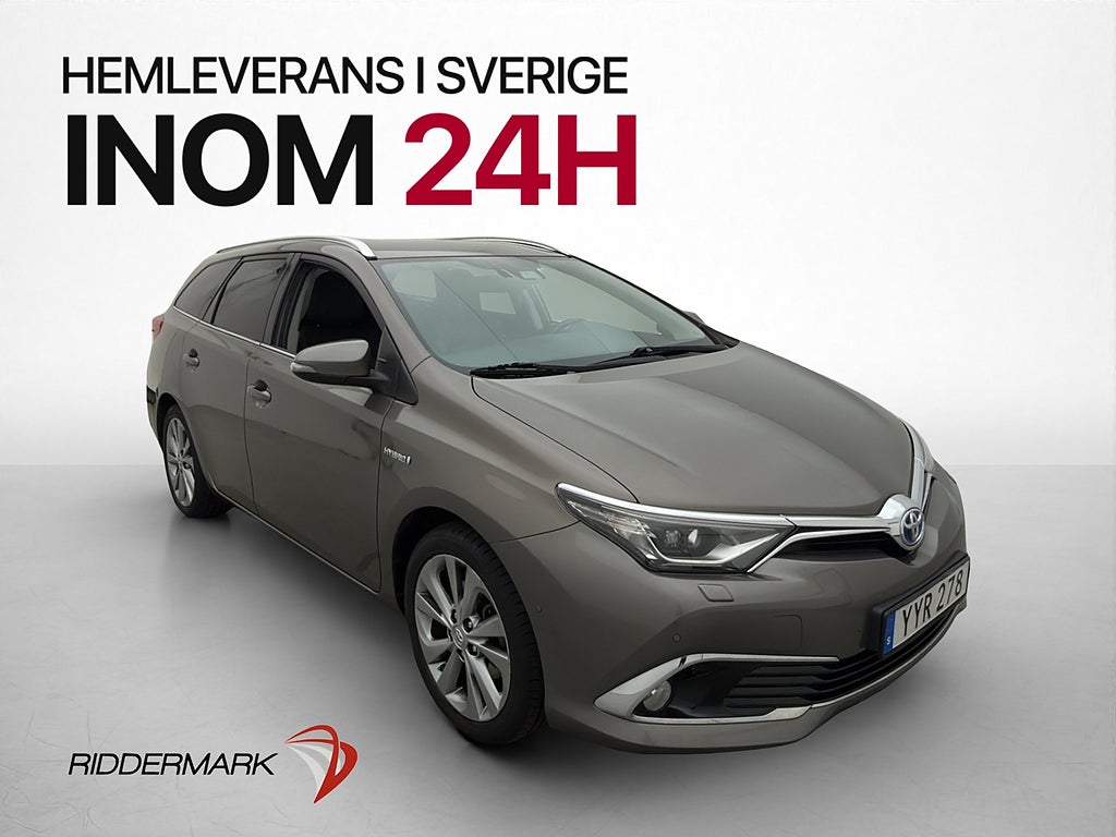 Toyota Auris Executive 136hk P-sensorer Bluetoot Navigation