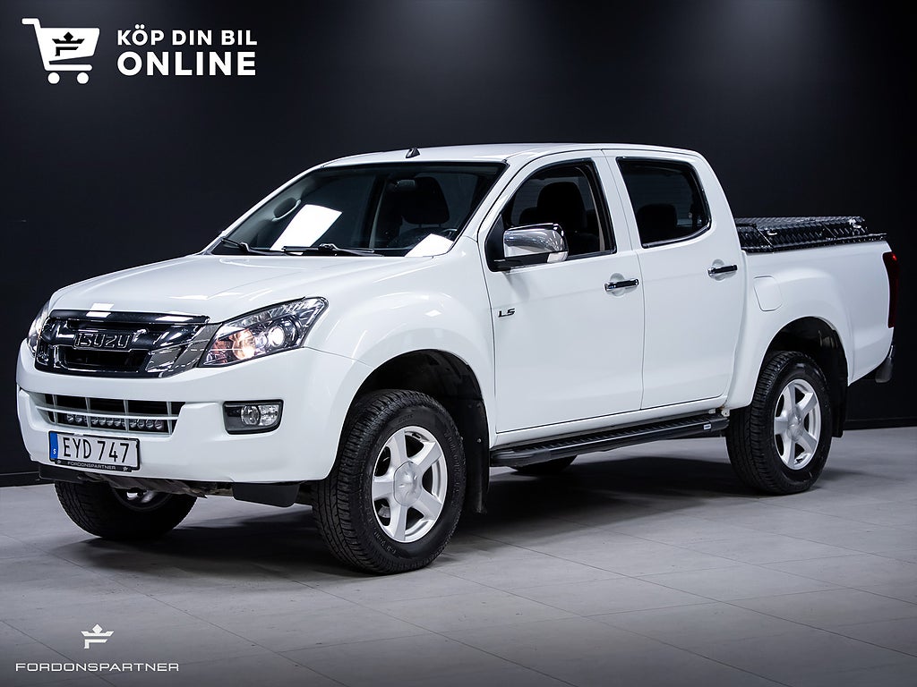 Isuzu D-Max Crew Cab 2.5 163HK AUT 4WD DRAG SVENSKSÅLD LEASEBAR