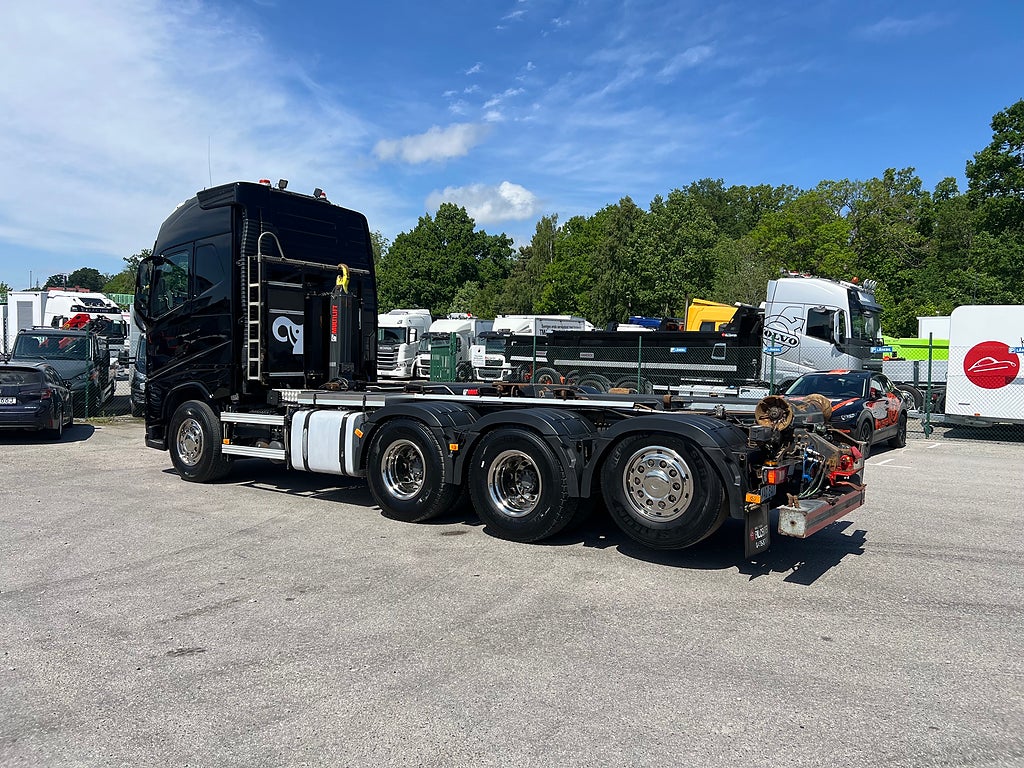 Volvo FH13 500 8x4*4 Tridem Lastväxlare Fullt Plogutrustad